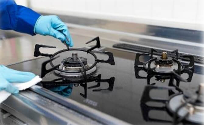 キッチンクリーニングの写真